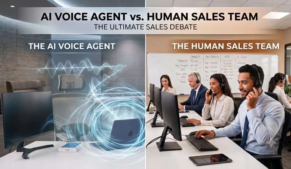 AI Voice Agents vs Live Sales Reps