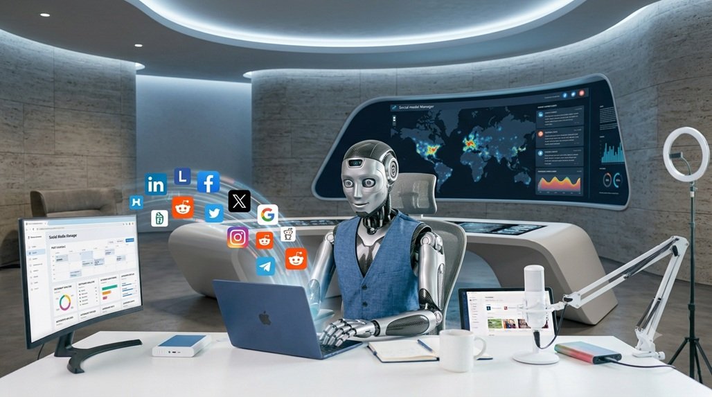 AI agent for social media