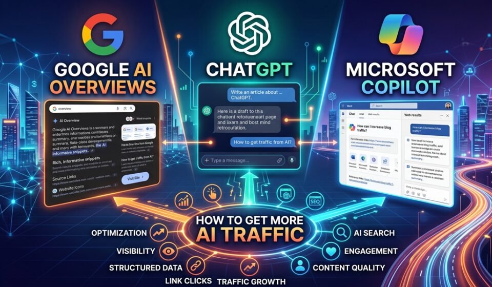 google ai overviews chatgpt ms copilot ai traffic