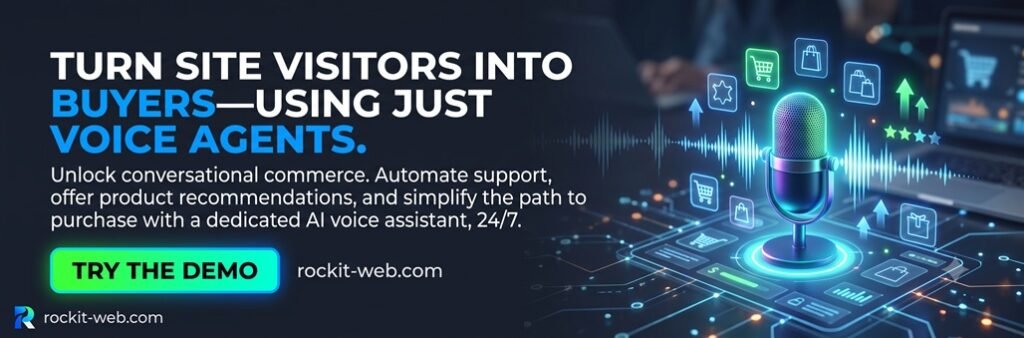 Voice agents for eCommerce