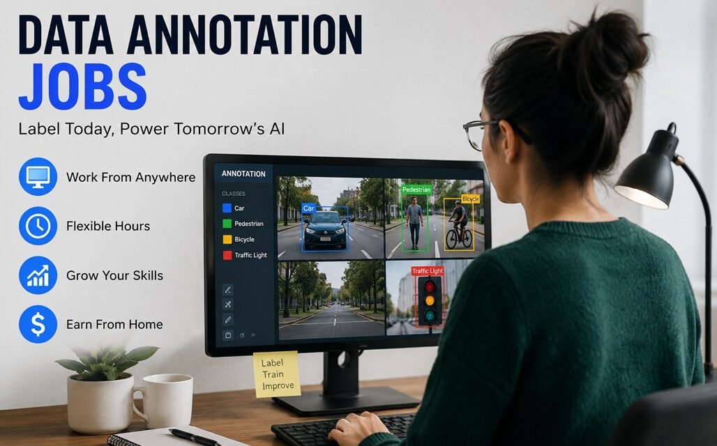 Data annotation jobs in AI