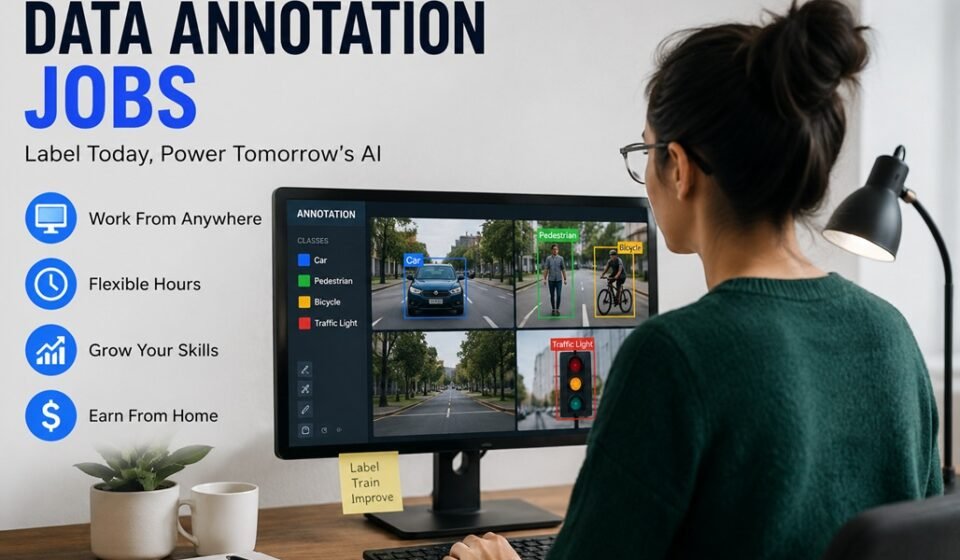 Data annotation jobs in AI