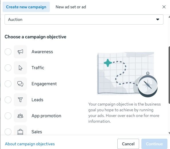 Campaign objective