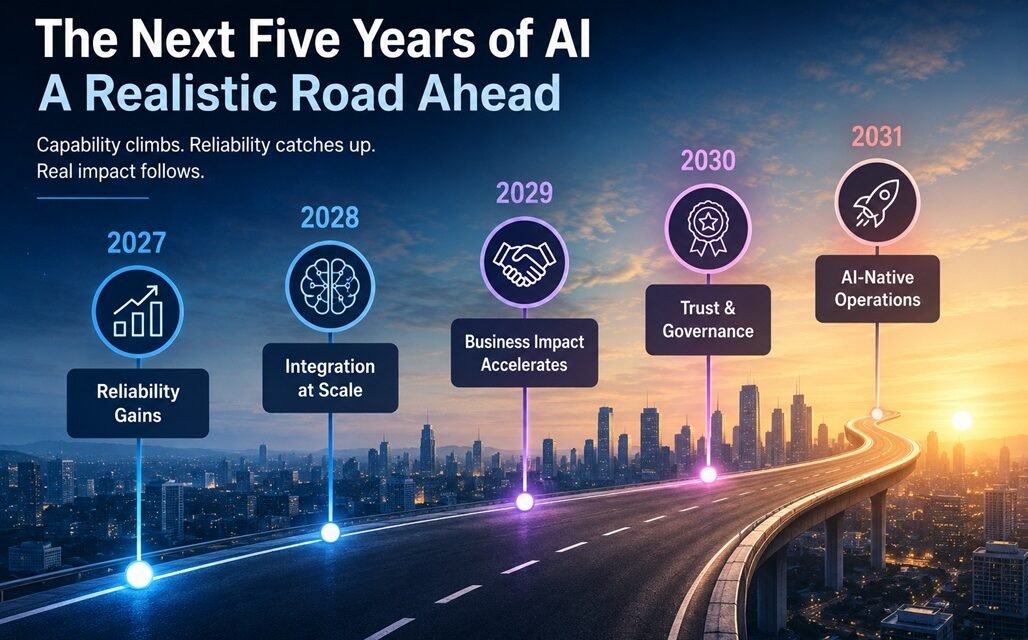 Next 5 years of AI slower than sales