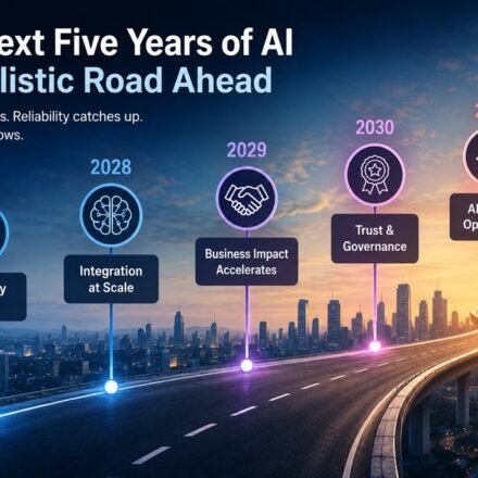 Next 5 years of AI slower than sales