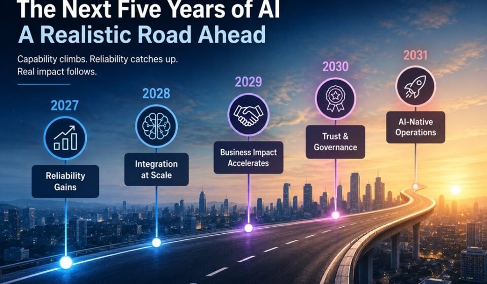 Next 5 years of AI slower than sales