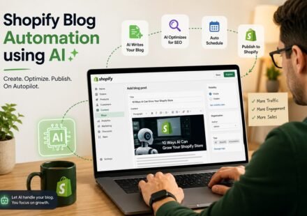 Shopify blog post automation
