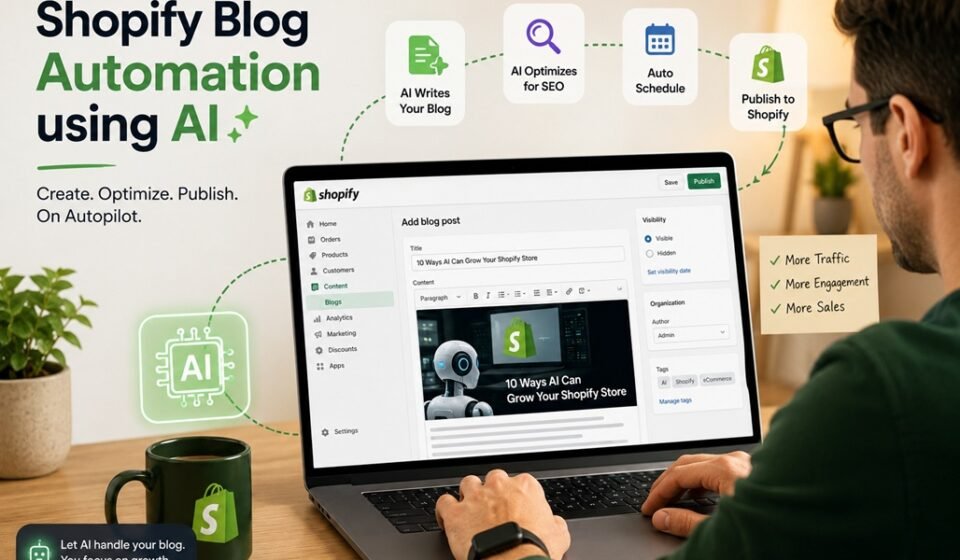 Shopify blog post automation