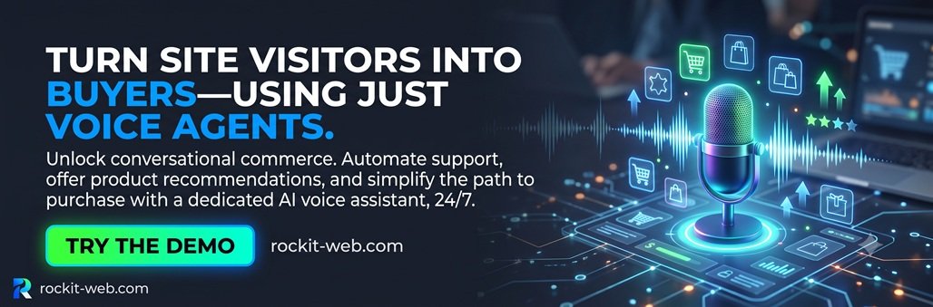 Voice agents for eCommerce
